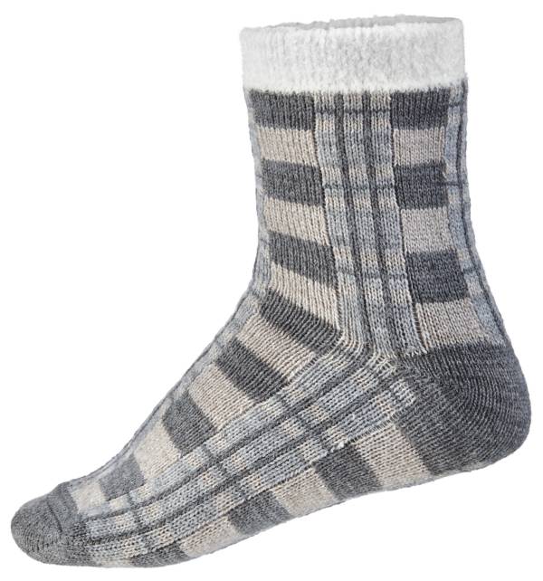 Northeast Outfitters Women's Buffalo Plaid Cozy Cabin Crew Socks product image