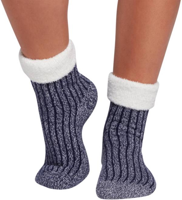 Northeast Outfitters Women's Rib Crew Cozy Cabin Cuffed Socks DICK'S Sporting Goods