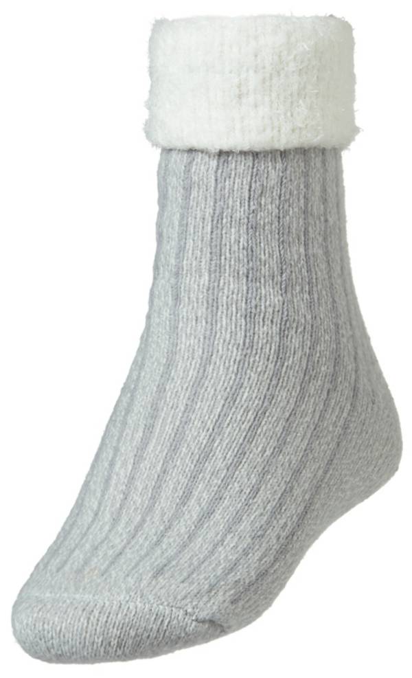 Busy Socks Cozy Wool Cabin Socks for Women, Mens Ankle Athletic