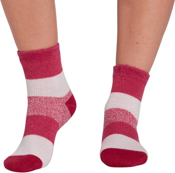 Northeast Outfitters Women's Tonal Marled Stripes Cozy Cabin Socks