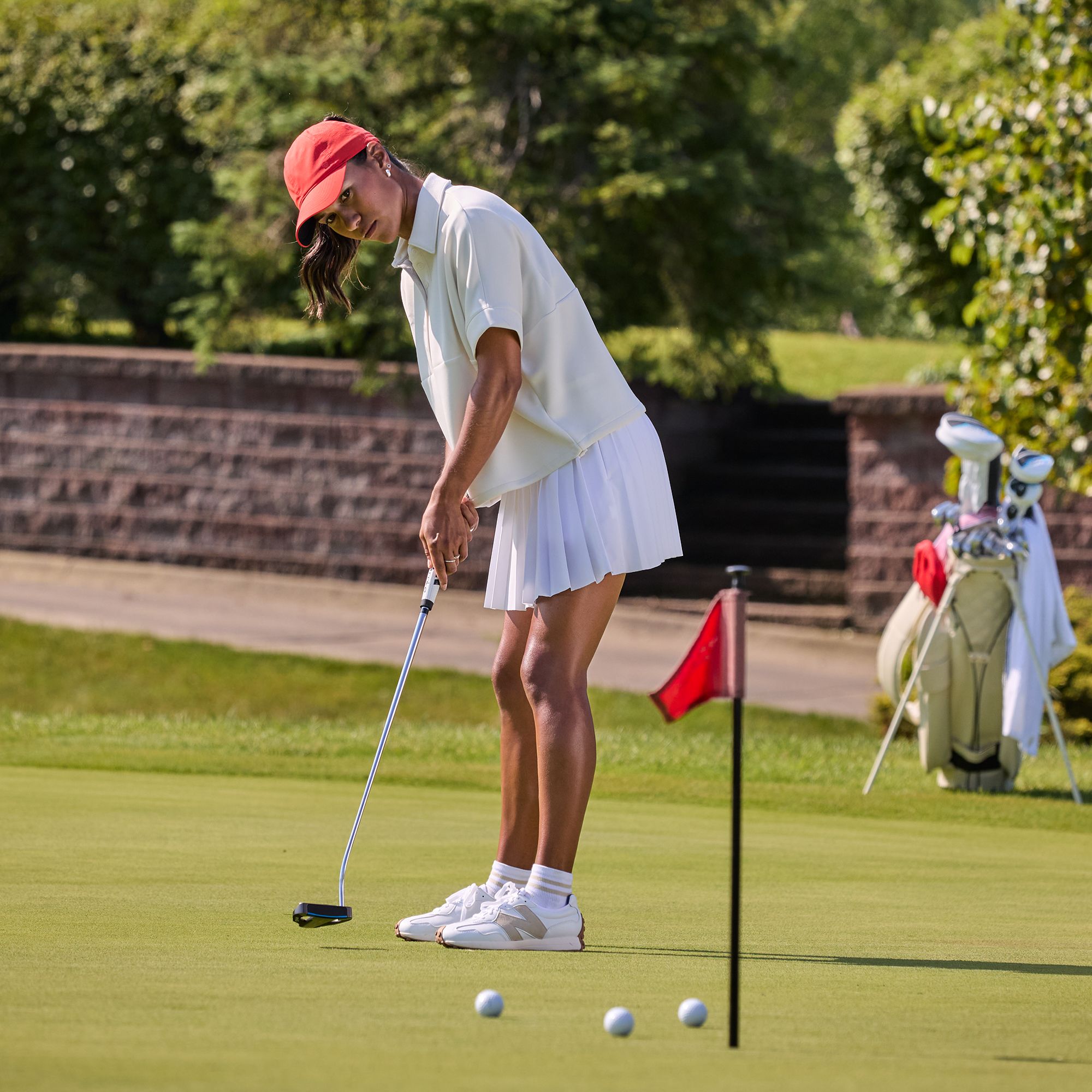 CALIA Women's Golf Sandwash Scuba Short Sleeve Polo product image