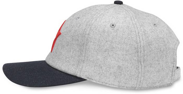 American Needle Detroit Stars Grey Archive Legend Adjustable Hat