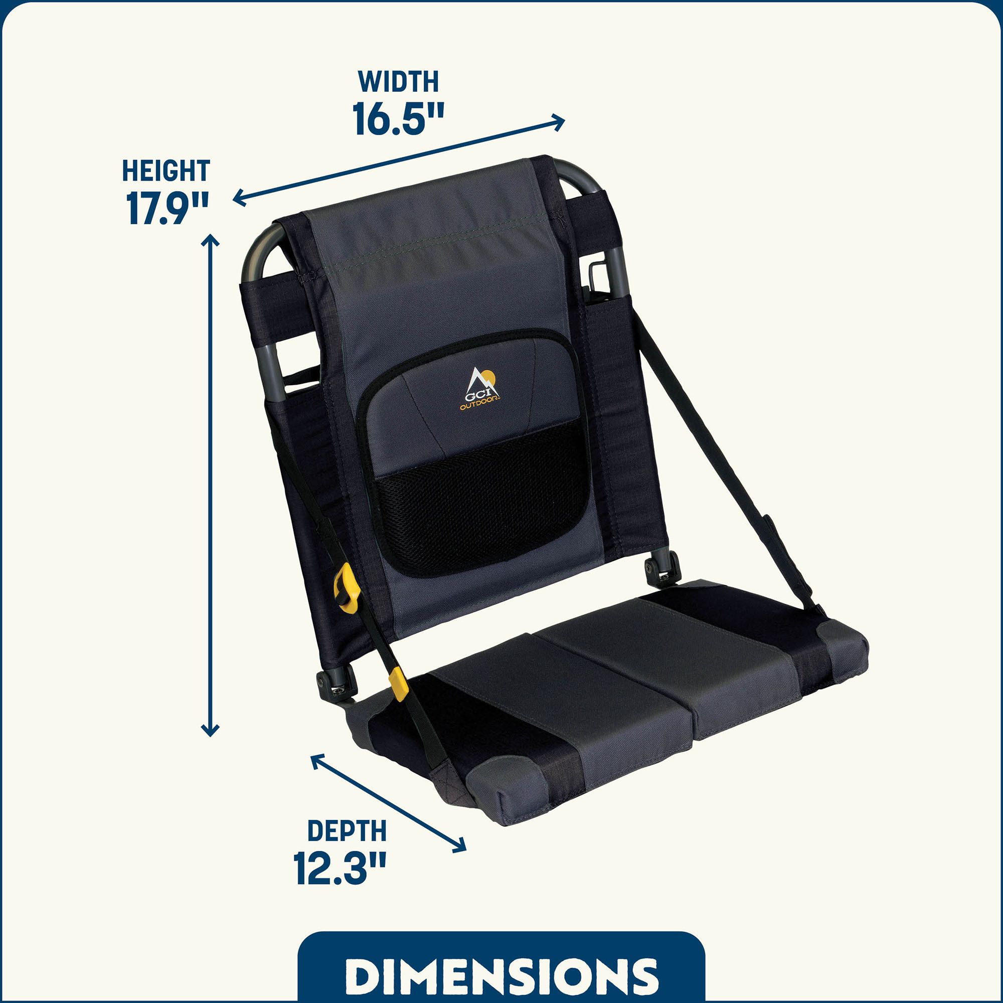 GCI Outdoor SitBacker Canoe Seat product image