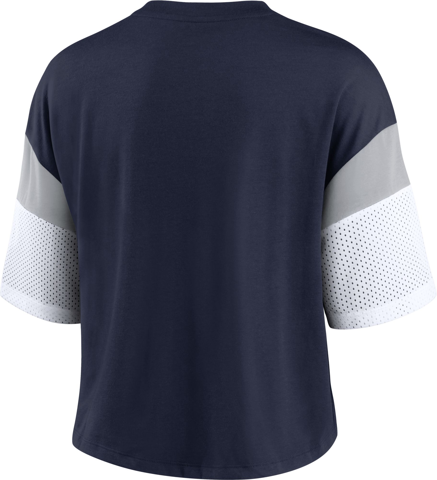 Nike Women's Dallas Cowboys Cropped Navy T-Shirt product image