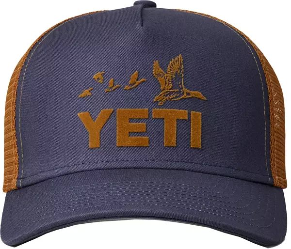YETI / Duck Logo Mid Pro Trucker Hat - Navy