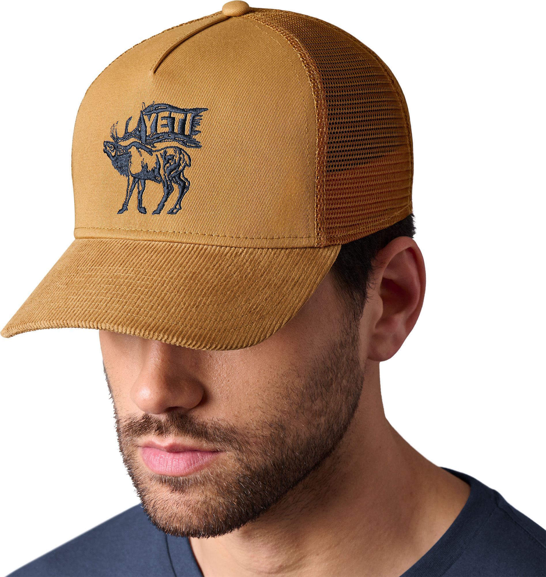 YETI Elk Flag Corduroy Trucker Hat product image