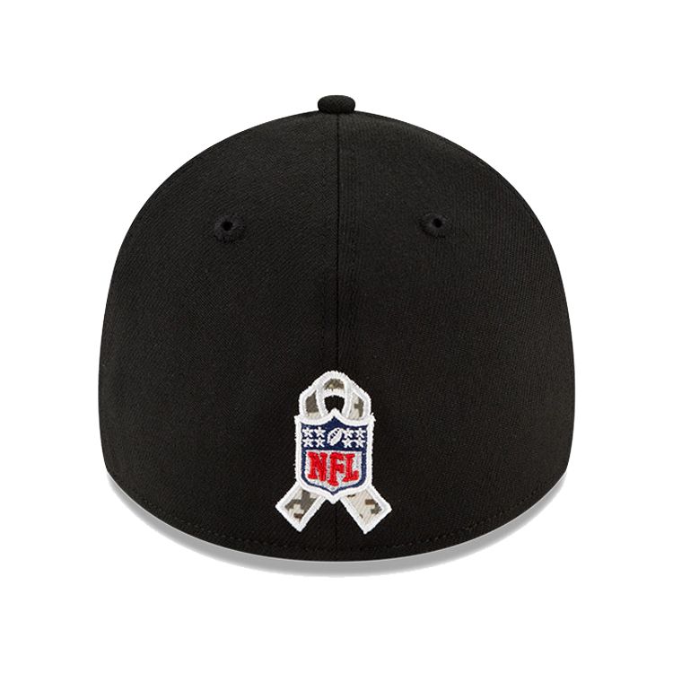 New Era Men's Dallas Cowboys Salute to Service 39Thirty Black Stretch Fit Hat product image