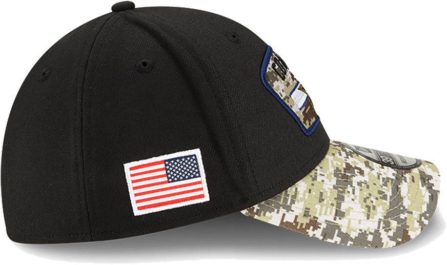 New Era Men's Dallas Cowboys Salute to Service 39Thirty Black Stretch Fit Hat product image