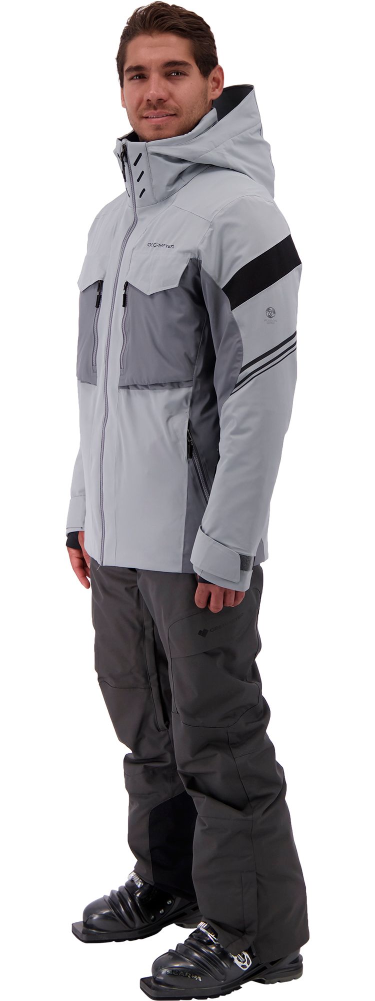obermeyer men's ultimate down hybrid jacket