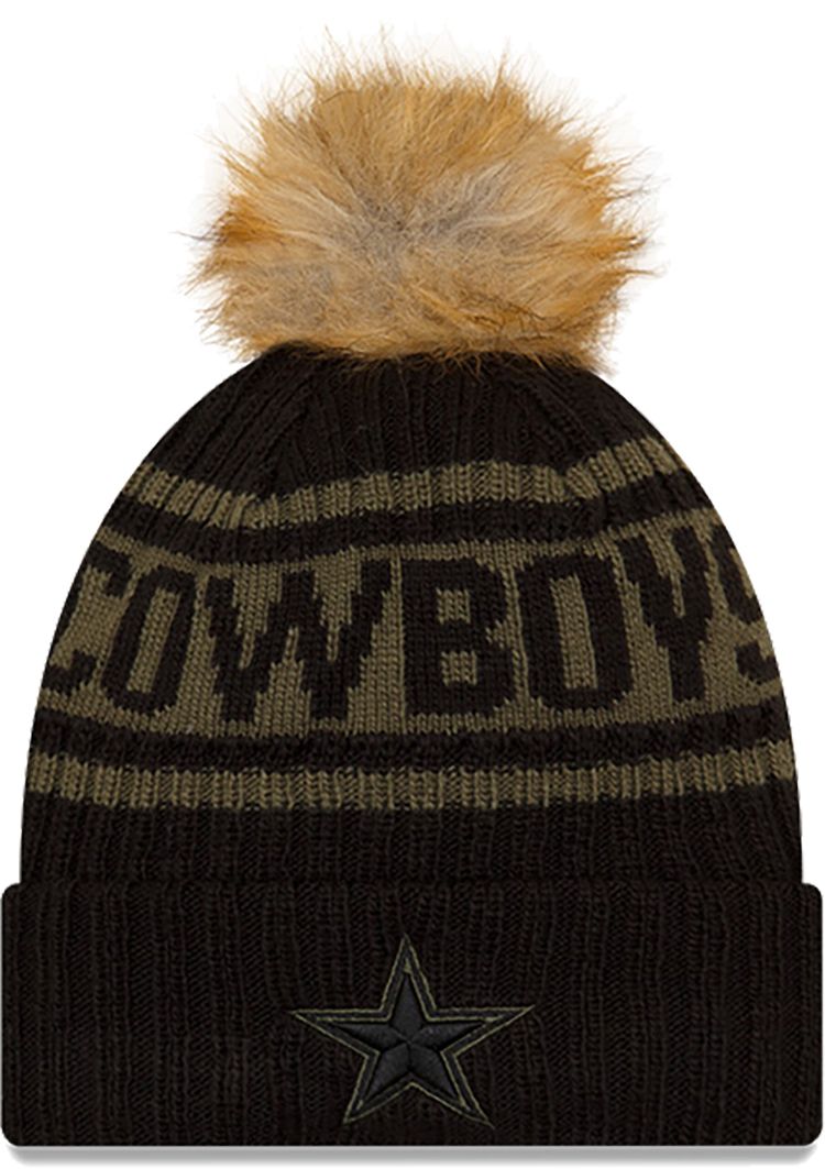 New Era Women's Dallas Cowboys Salute to Service Black Knit product image