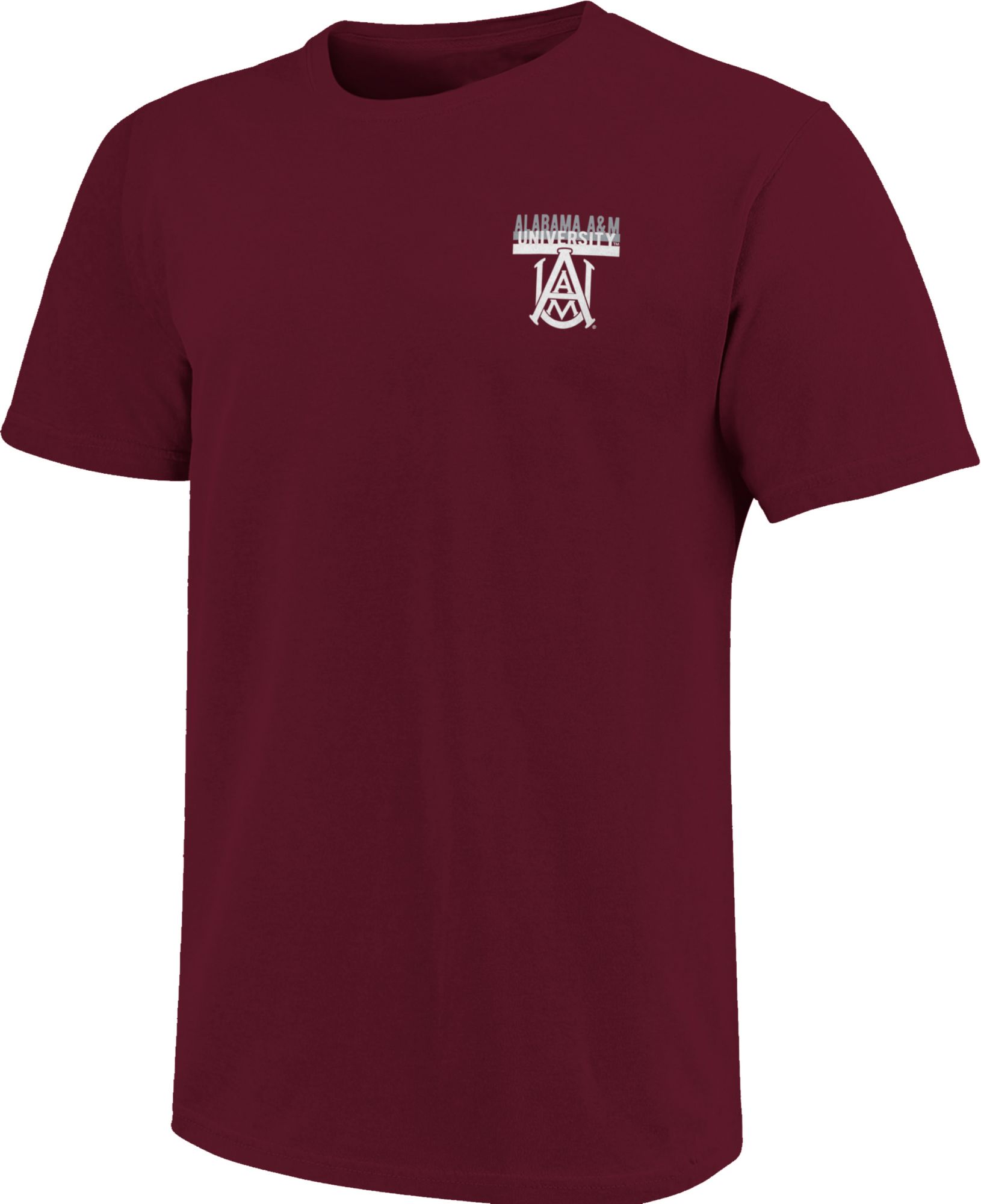 Image One Men's Alabama A&M Bulldogs Maroon Campus Buildings T-Shirt product image
