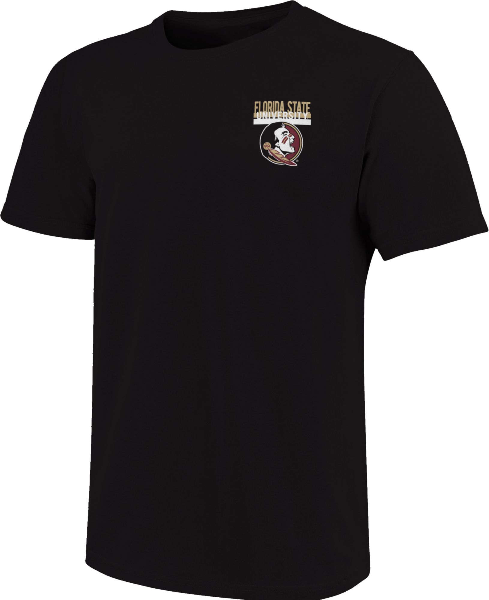Image One Men's Florida State Seminoles Black Campus Buildings T-Shirt product image