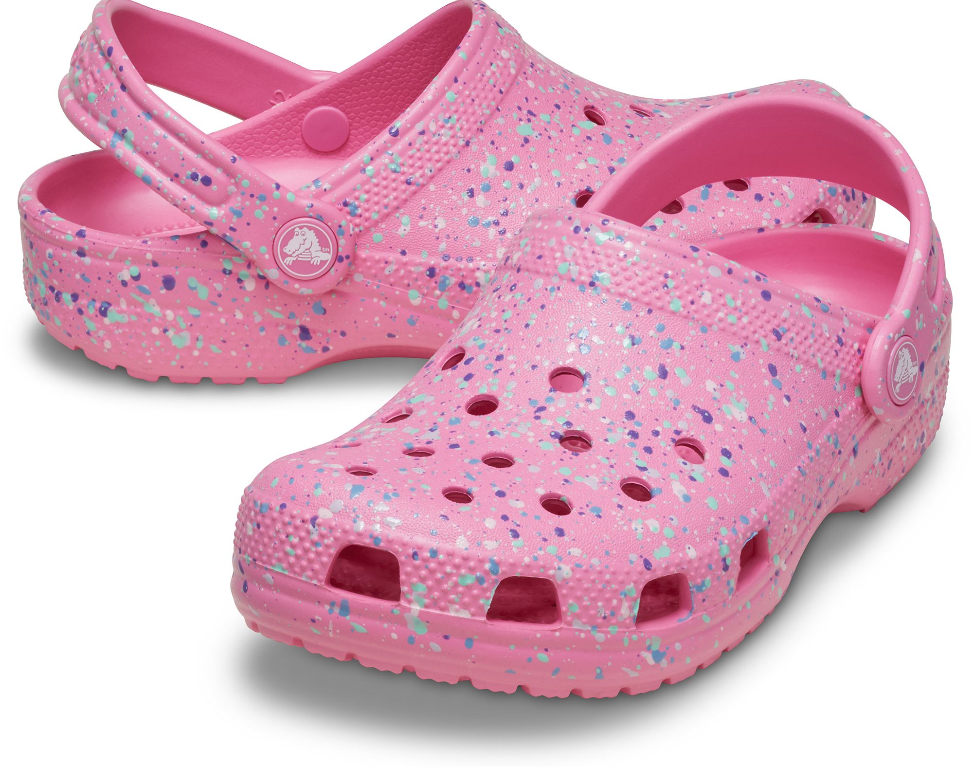 Crocs Kids Paint Splatter Classic Clog product image