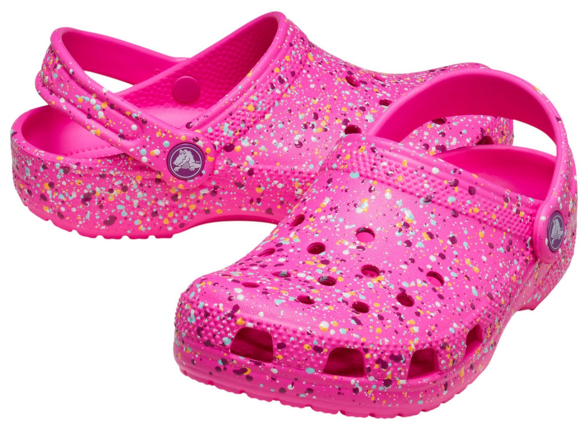 Crocs Kids Paint Splatter Classic Clog product image