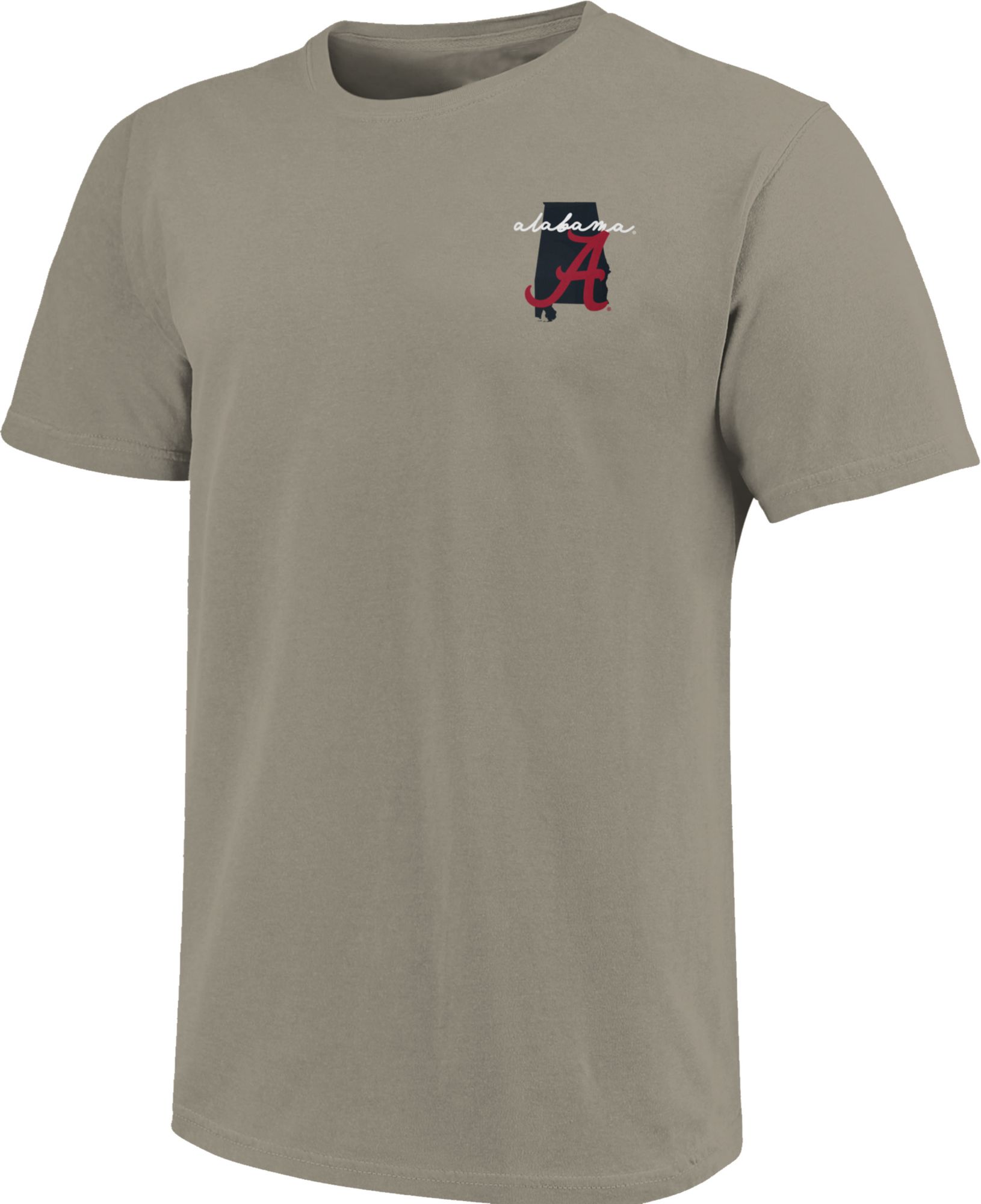 Image One Men's Alabama Crimson Tide Crimson Campus Polaroids T-Shirt product image