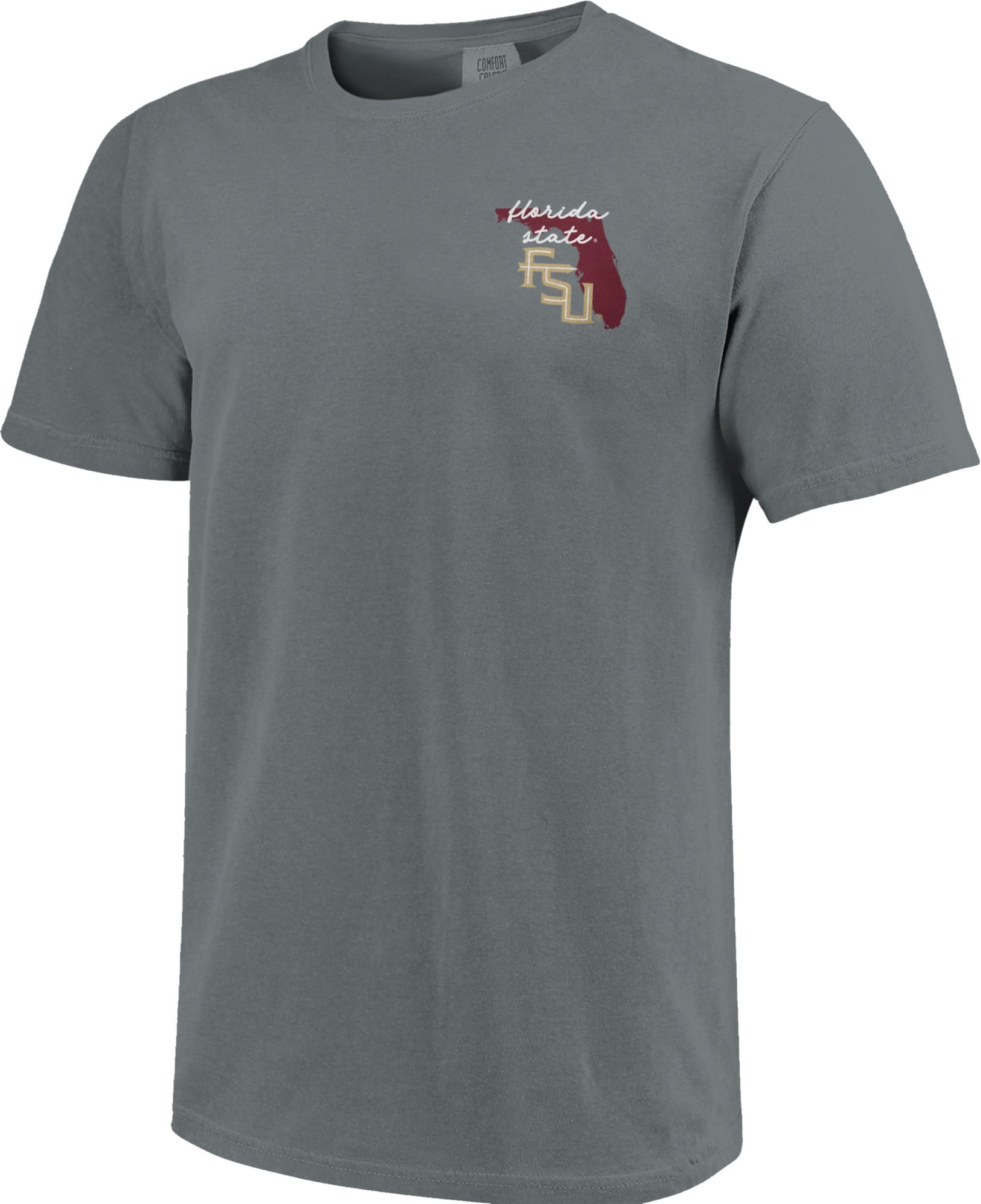 Image One Men's Florida State Seminoles Grey Campus Polaroids T-Shirt product image