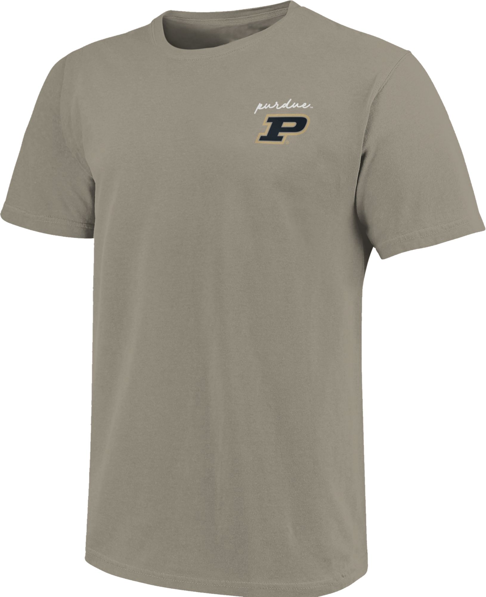 Image One Men's Purdue Boilermakers Grey Campus Polaroids T-Shirt product image