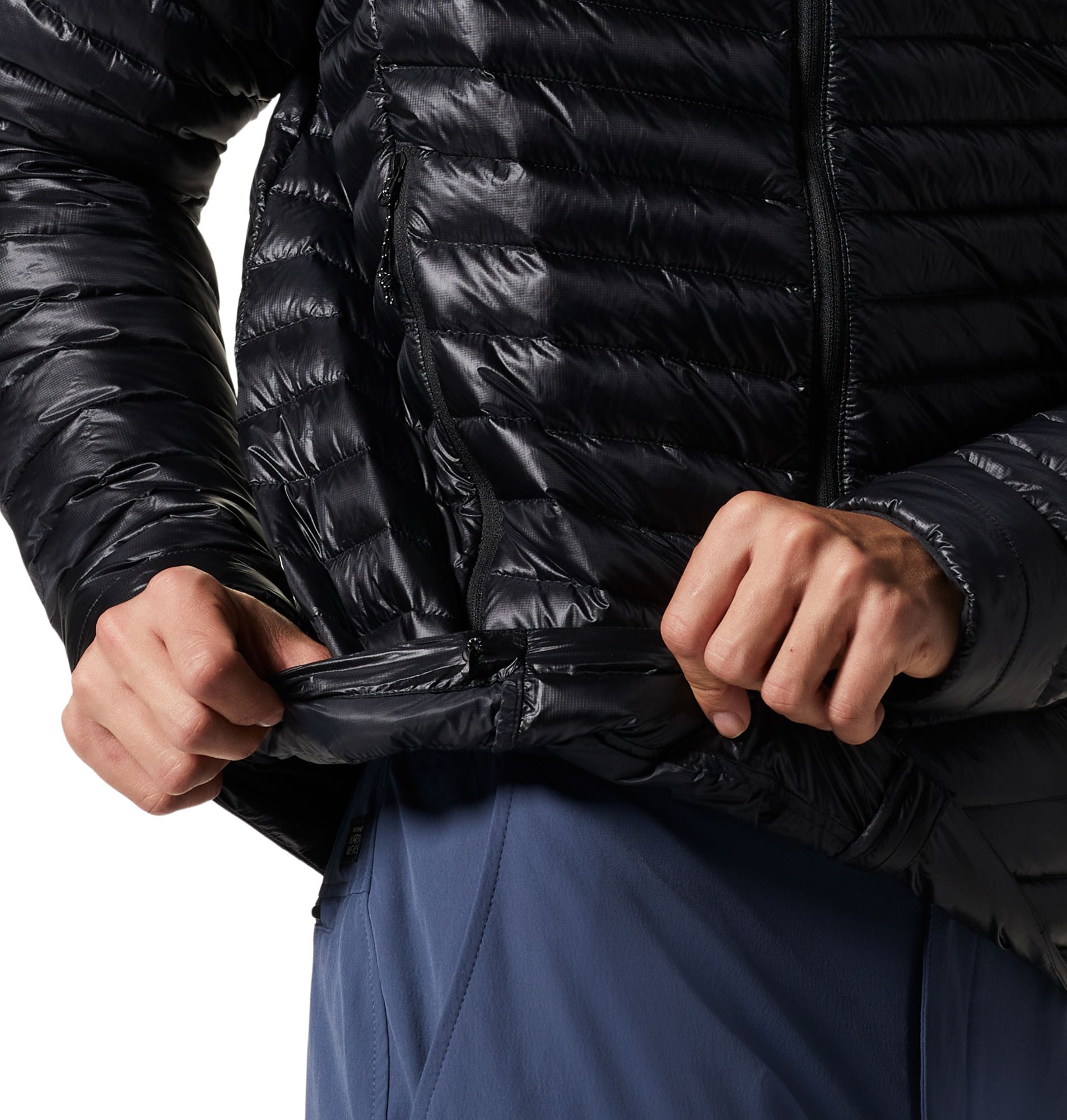 Mountain Hardwear Men's Ghost Whisperer Ultralight Full-Zip Hoody product image