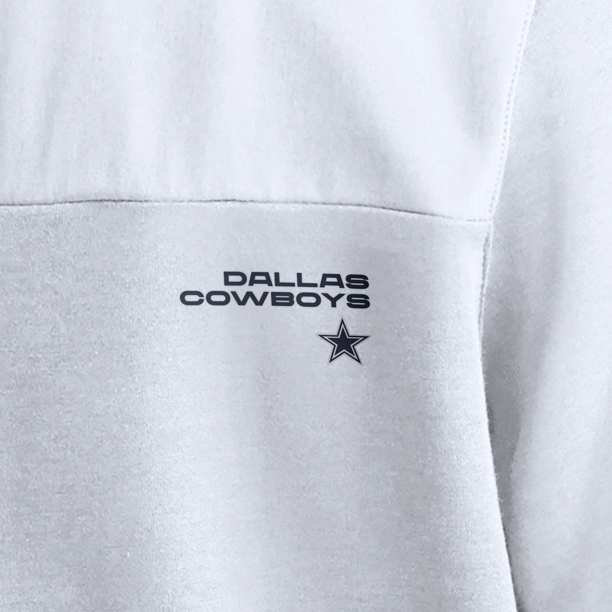 Nike Men's Dallas Cowboys Sideline Coach Half-Zip White Pullover product image
