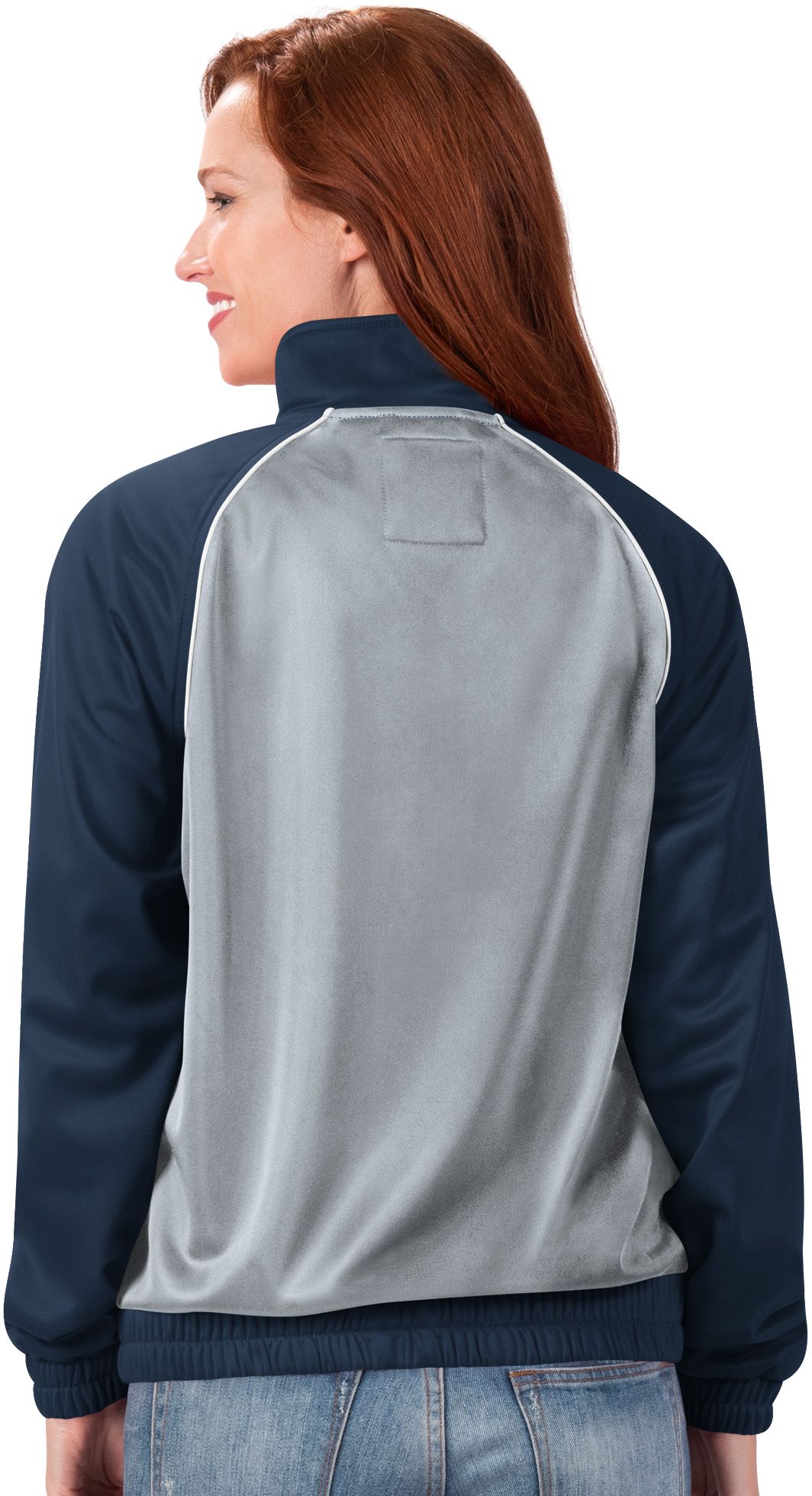 G-III for Her Women's Dallas Cowboys Backfield Navy Full-Zip Jacket product image