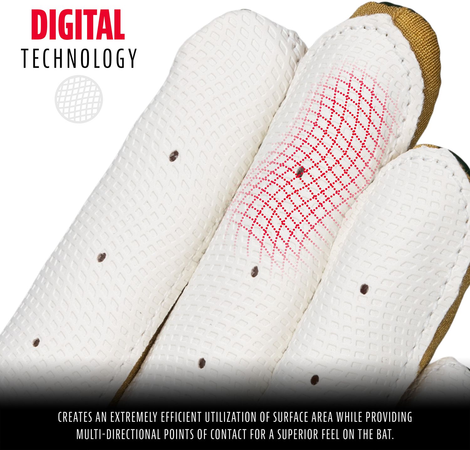 Franklin Adult 2nd-Skinz Batting Gloves product image