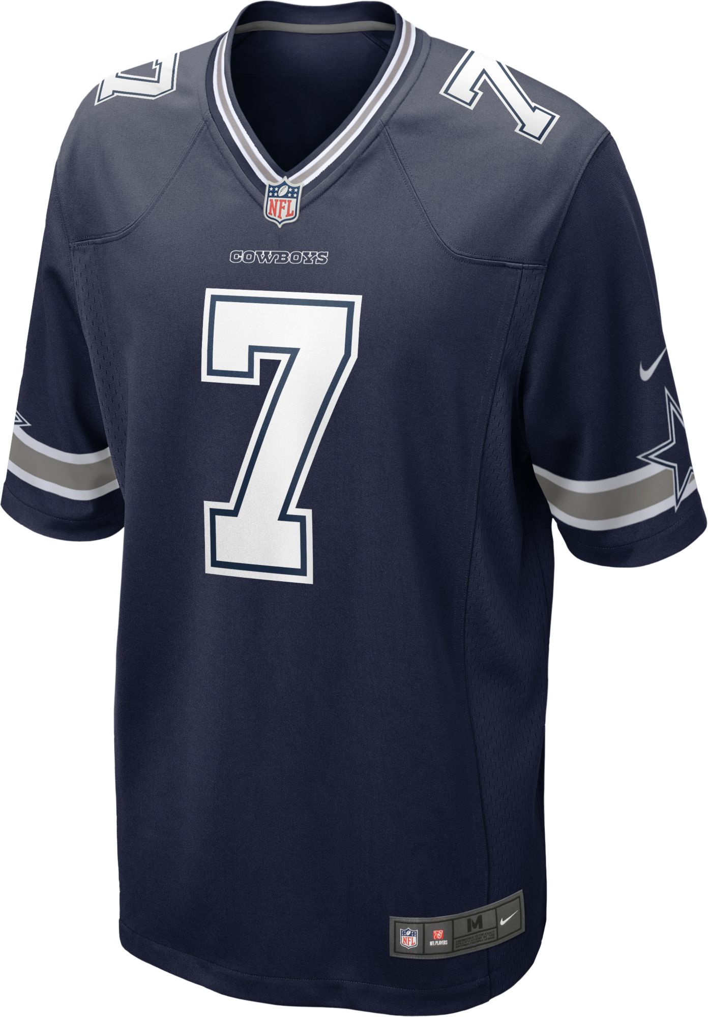 Nike Men's Dallas Cowboys Trevon Diggs #7 Navy Game Jersey product image