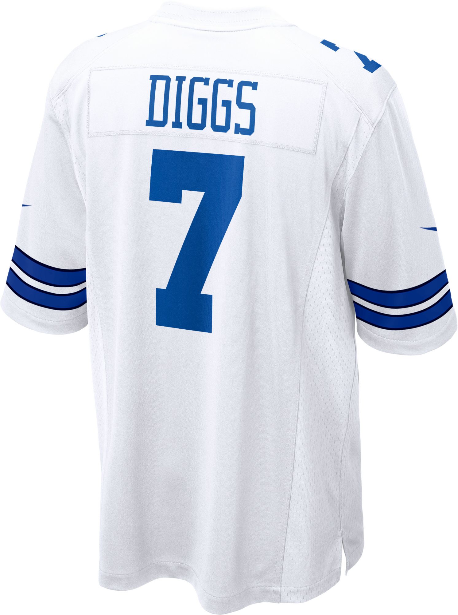 Nike Men's Dallas Cowboys Trevon Diggs #7 White Game Jersey product image