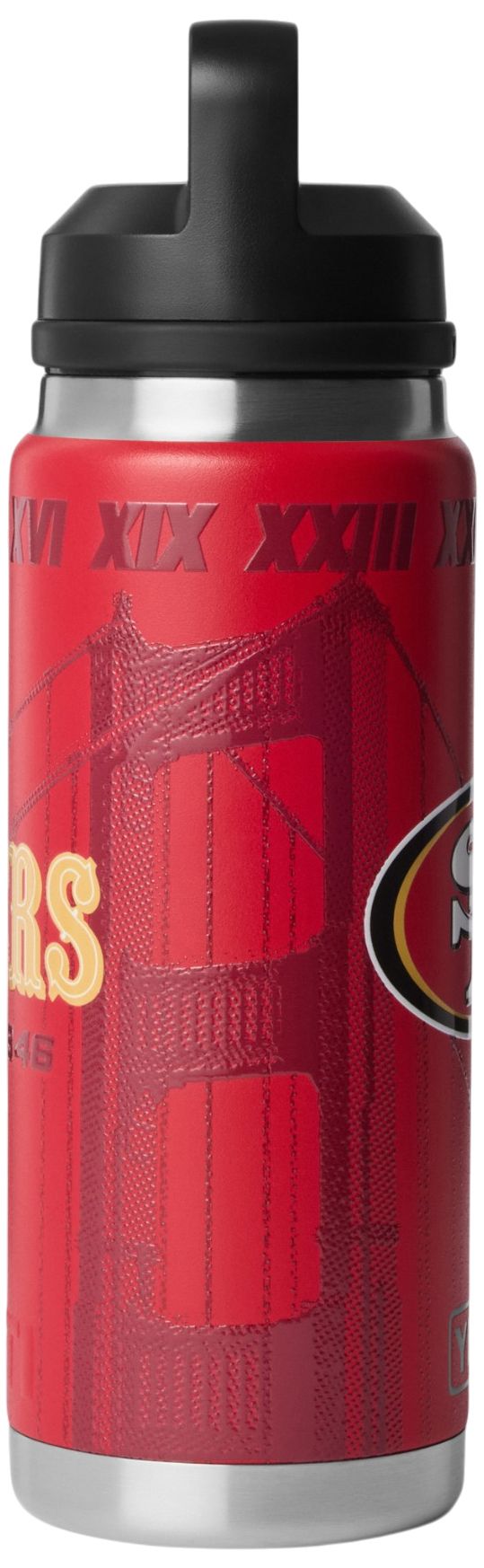 YETI San Francisco 49ers Fandom 26 oz. Rambler Bottle with Chug