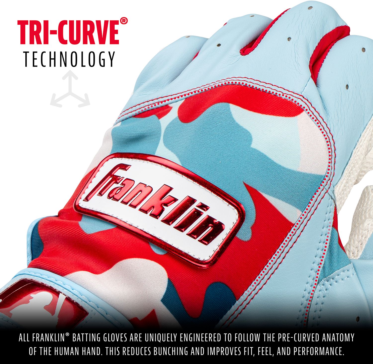 Franklin Adult 2nd-Skinz Batting Gloves product image