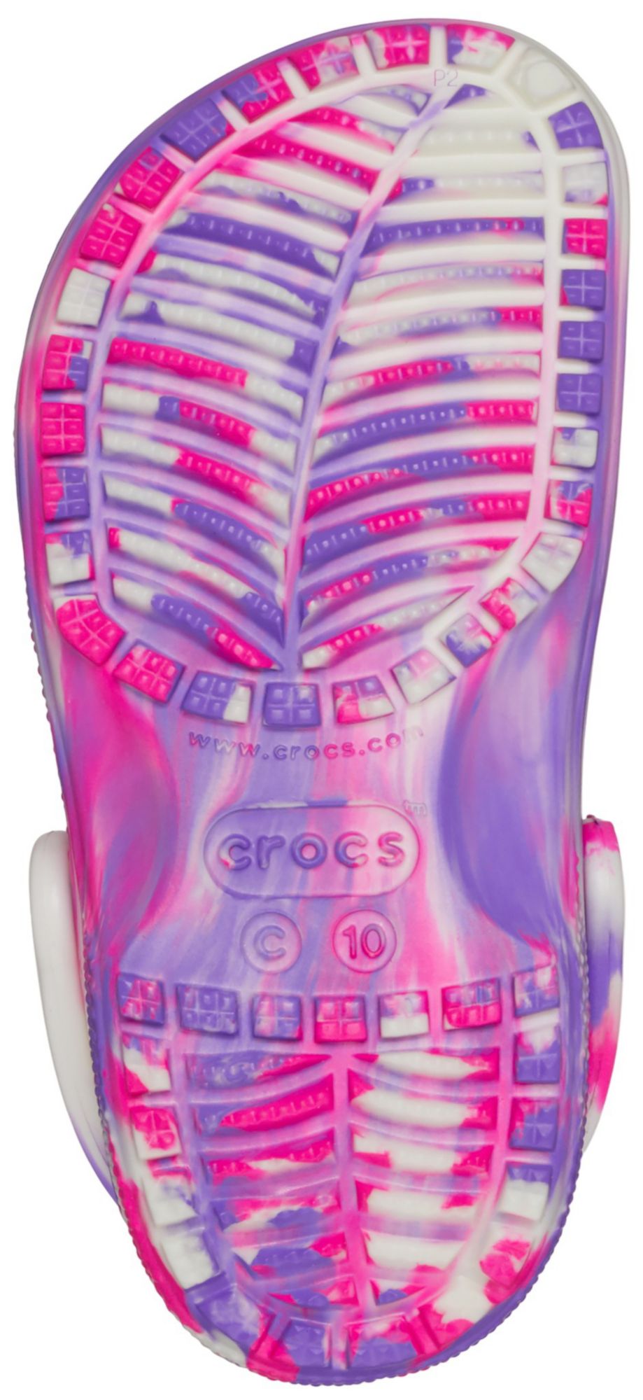 Crocs Toddler Classic Marbled Clogs product image