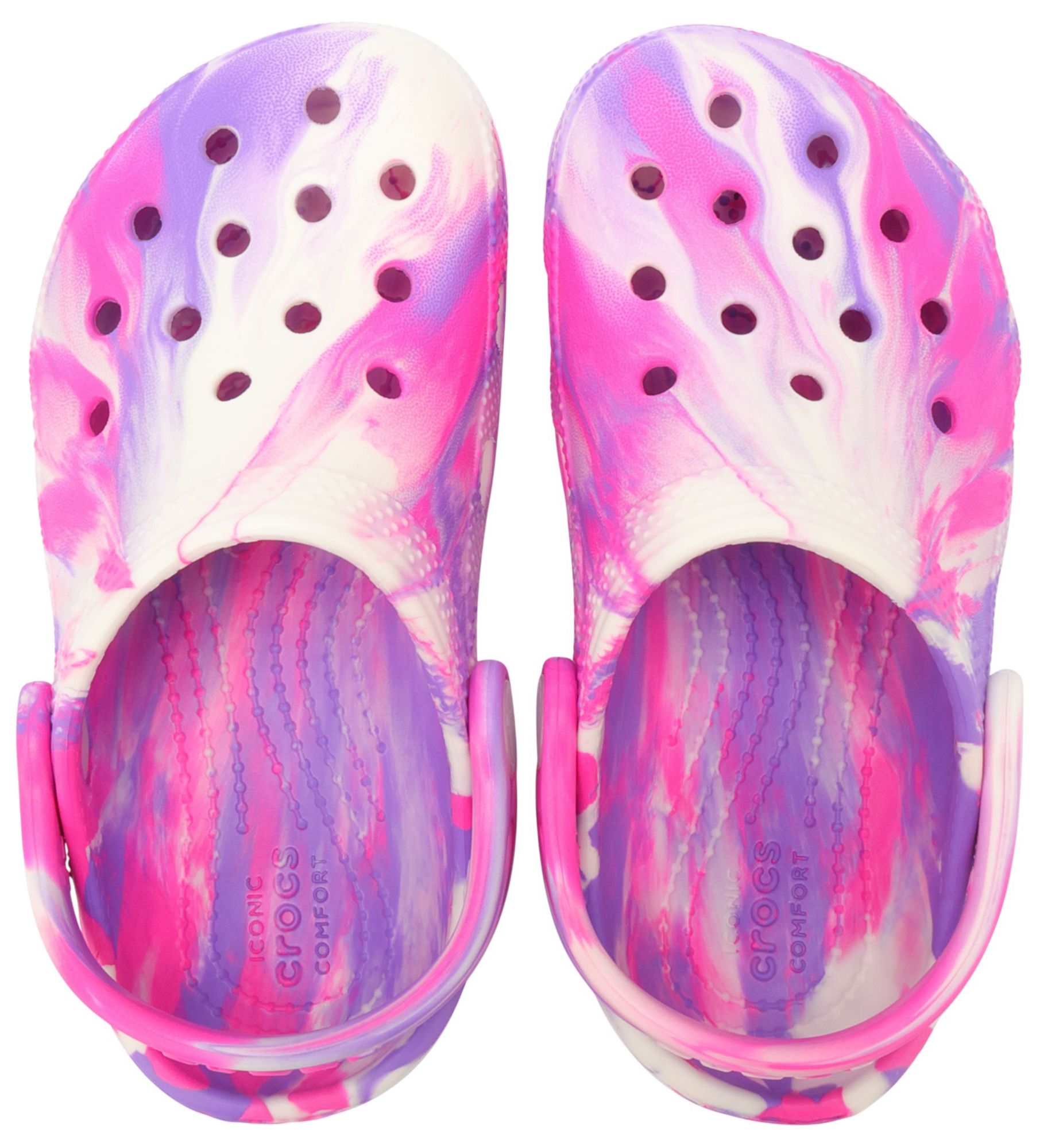 Crocs Toddler Classic Marbled Clogs product image