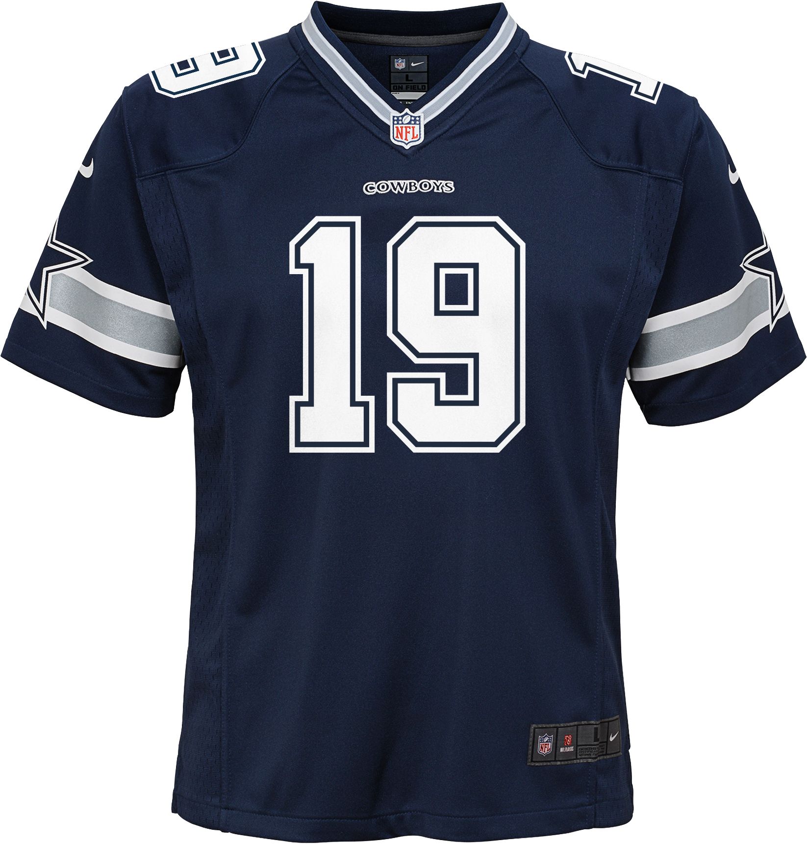 Nike Youth Dallas Cowboys Amari Cooper #19 Navy Game Jersey product image
