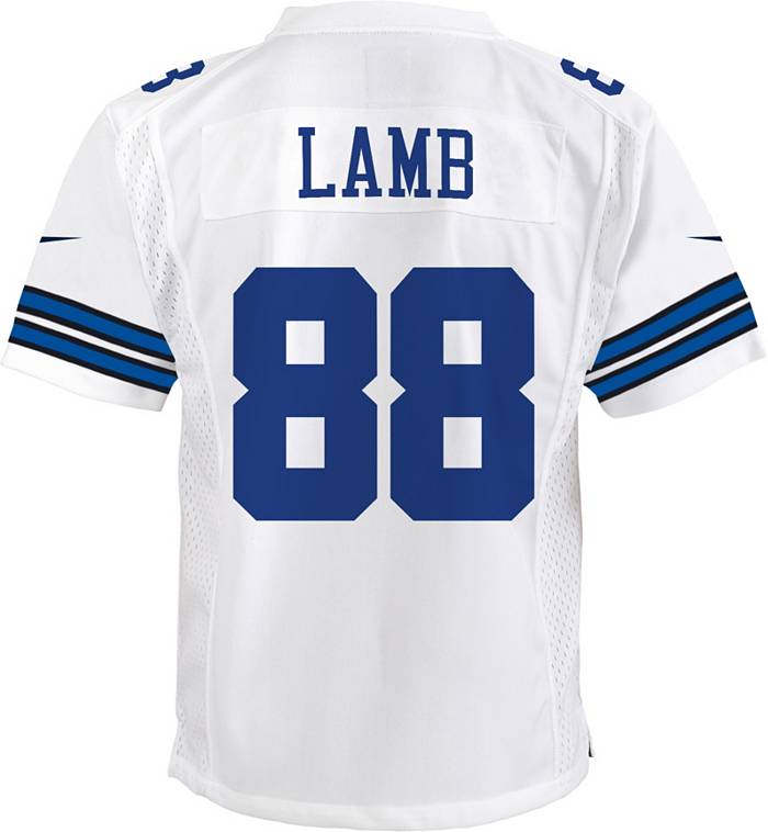Youth Nike CeeDee Lamb White Dallas Cowboys Alternate Game Jersey
