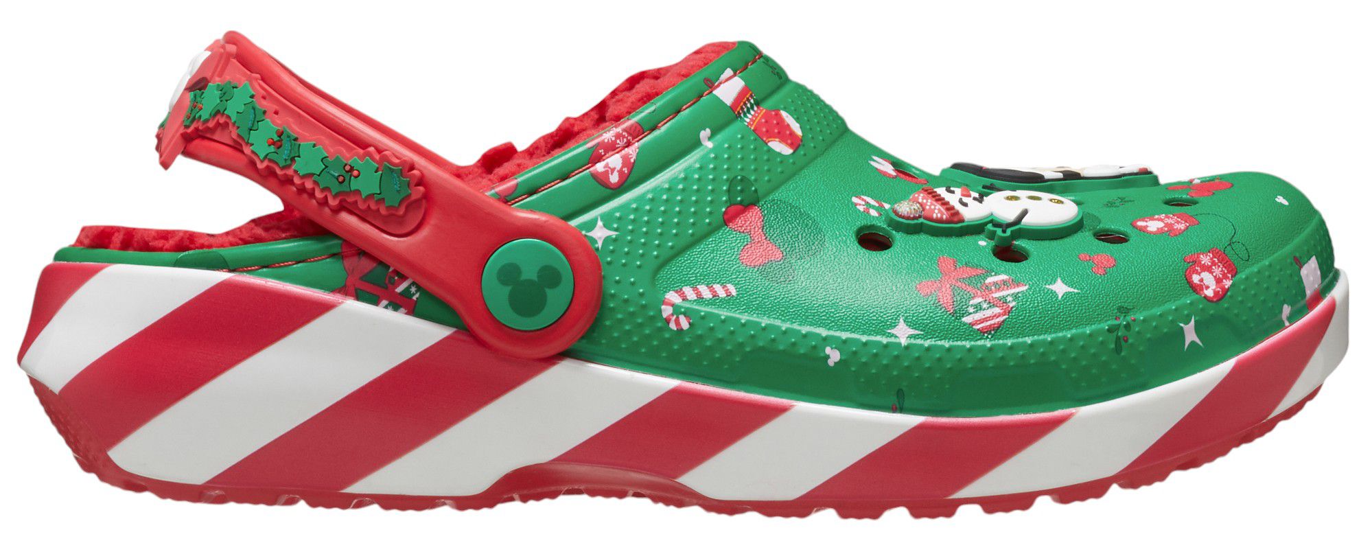 Crocs Toddler Mickey Mouse Holiday Lined Classic Clogs product image