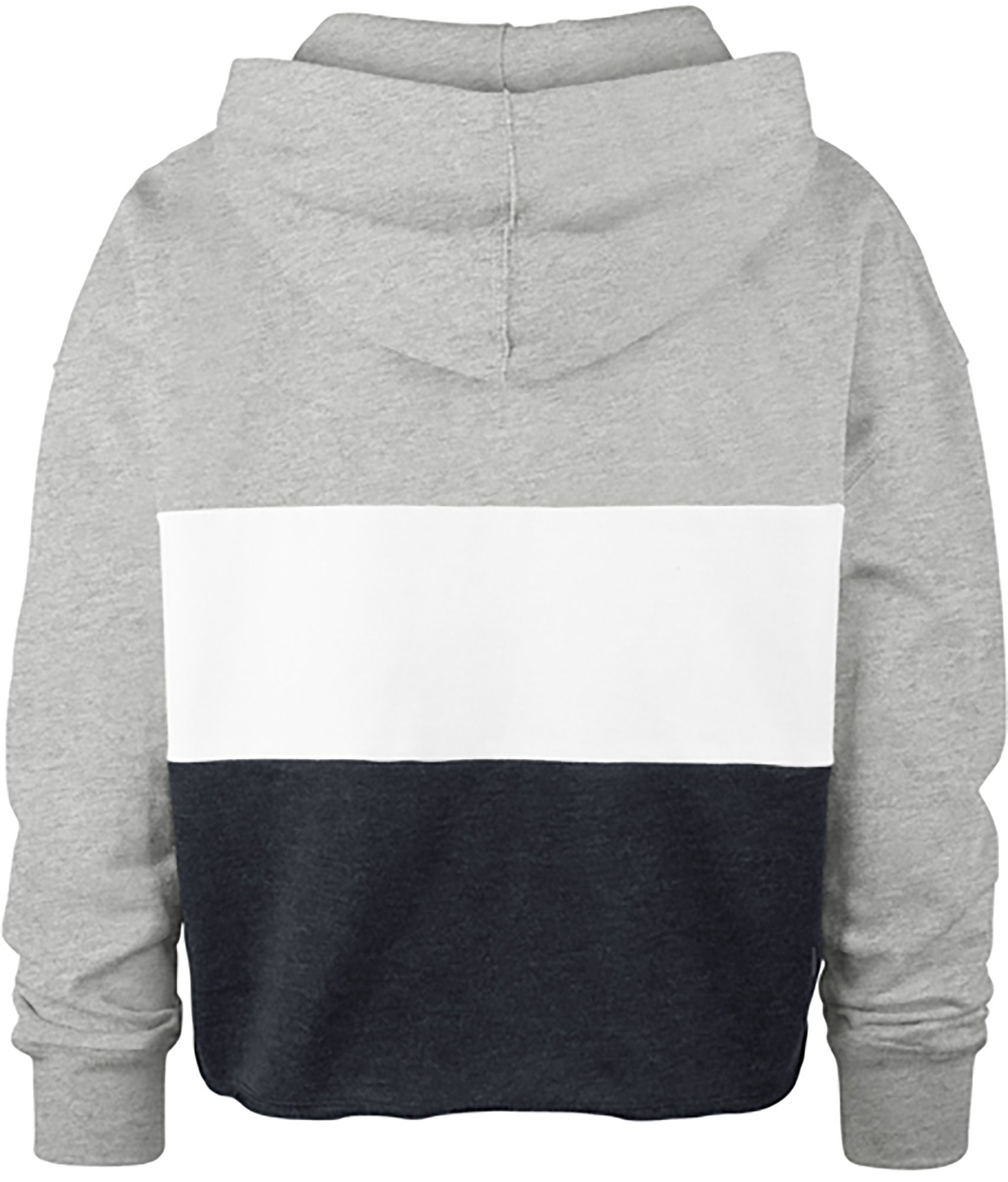 47 Women's Dallas Cowboys Grey Lizzy Cut Off Hoodie product image