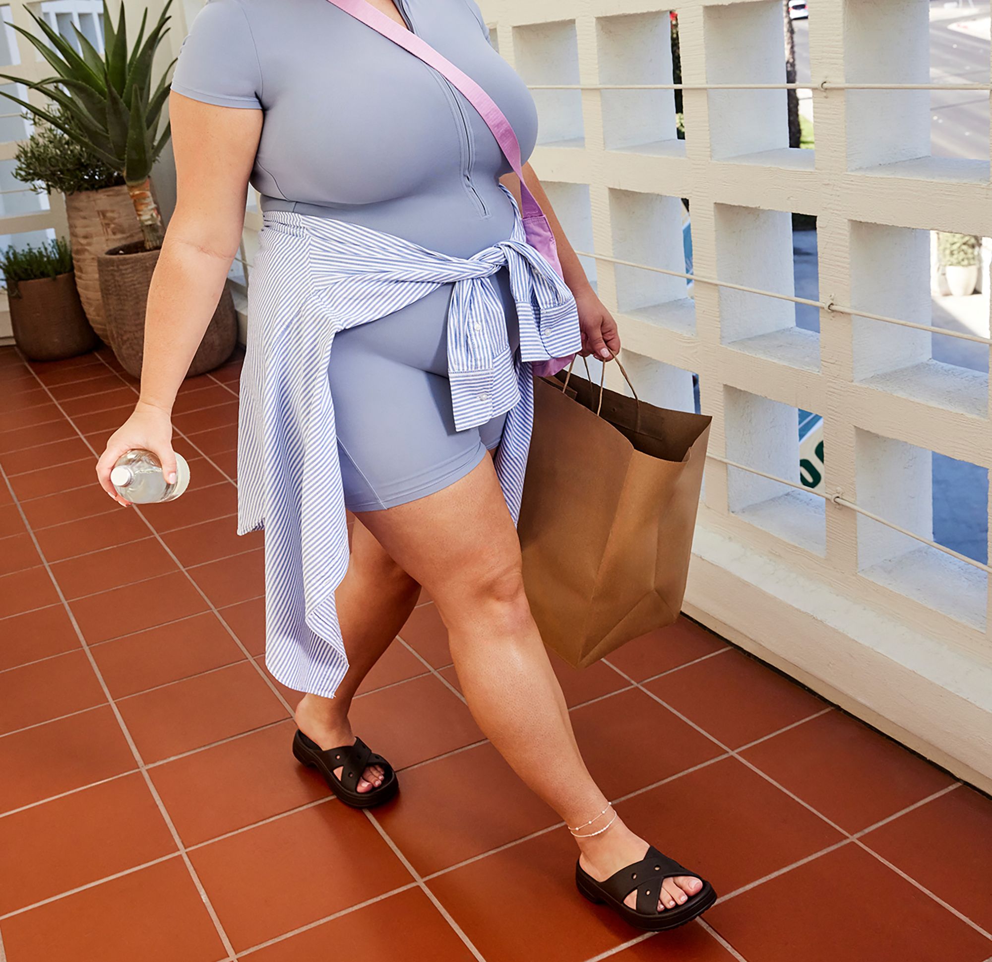 Crocs Women's Classic Cross Strap Sandal product image