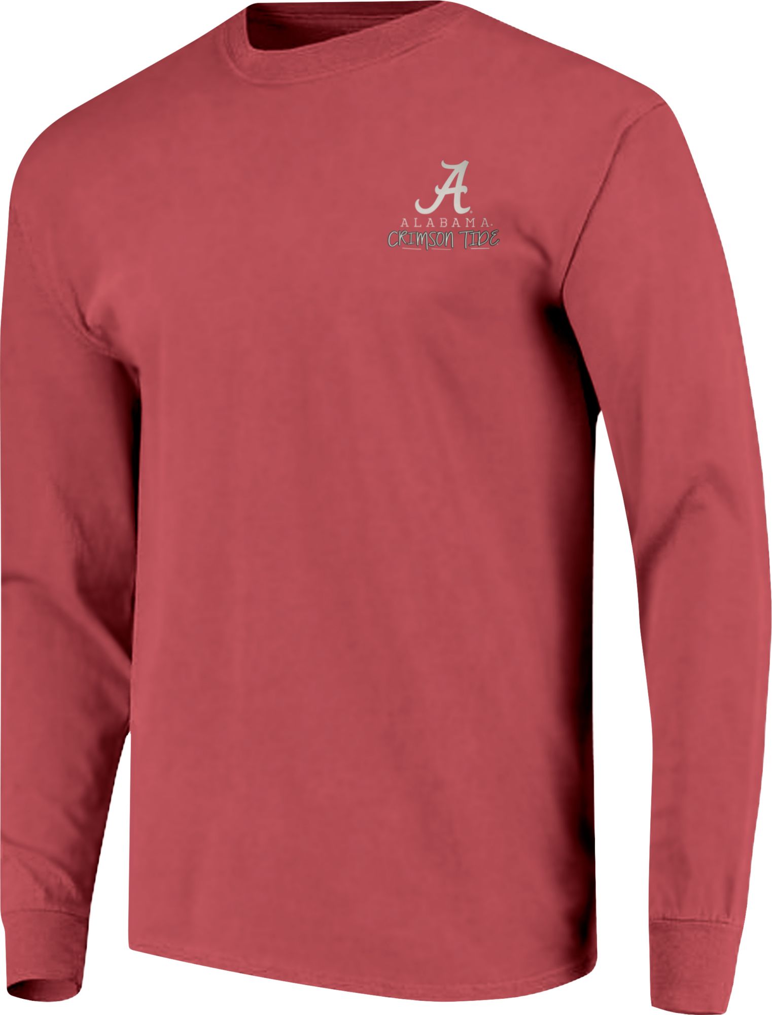 Image One Men's Alabama Crimson Tide Crimson Hyperlocal Long Sleeve T-Shirt product image