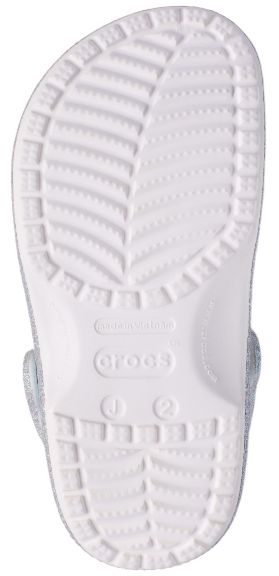 Crocs Toddler Iridescent Glitter Clogs product image