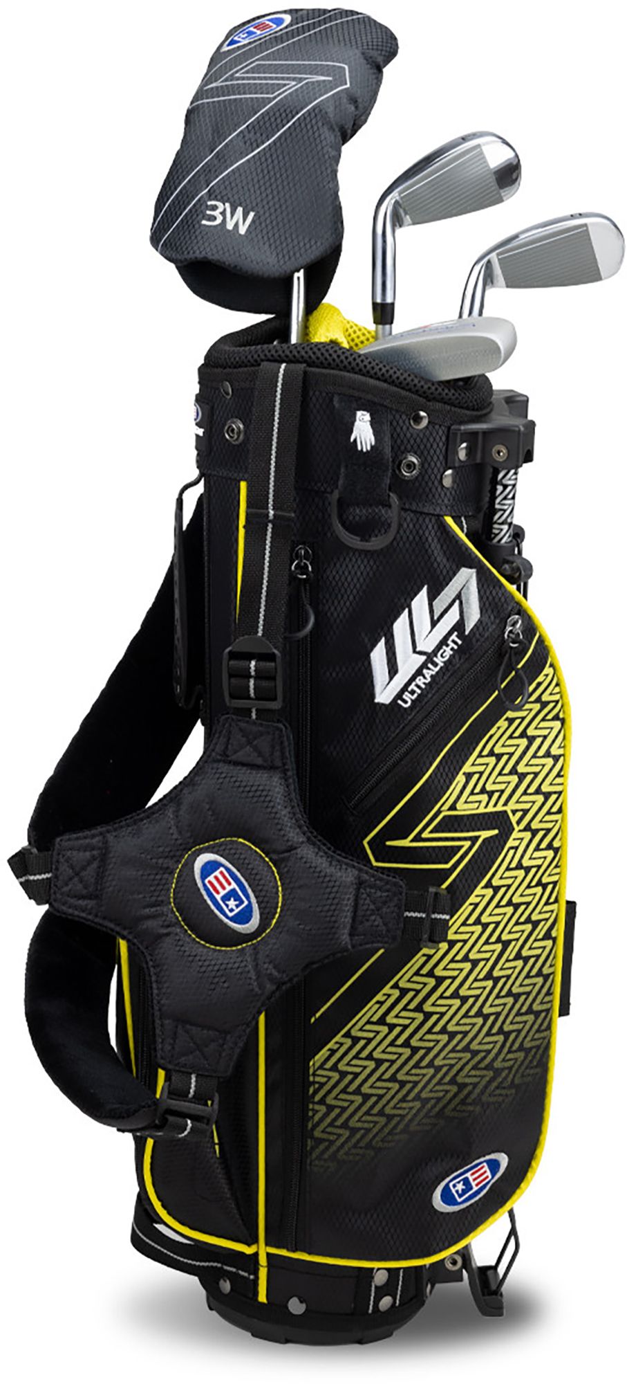 U.S. Kids Golf UL7 42 Stand Bag 6-Piece Complete Set - (Height 42"-45") product image