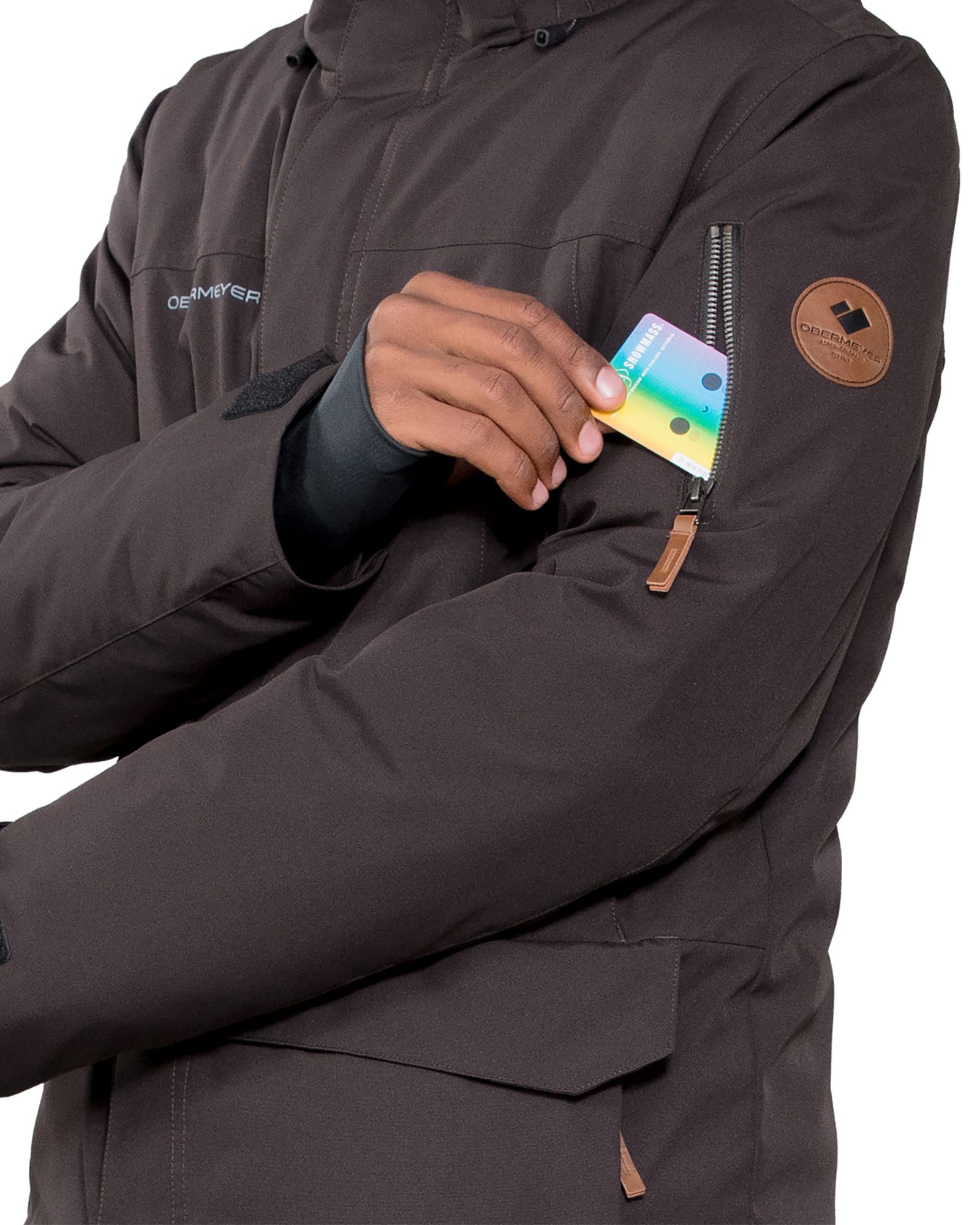 Obermeyer Men's Rideline Faux Fur Jacket product image