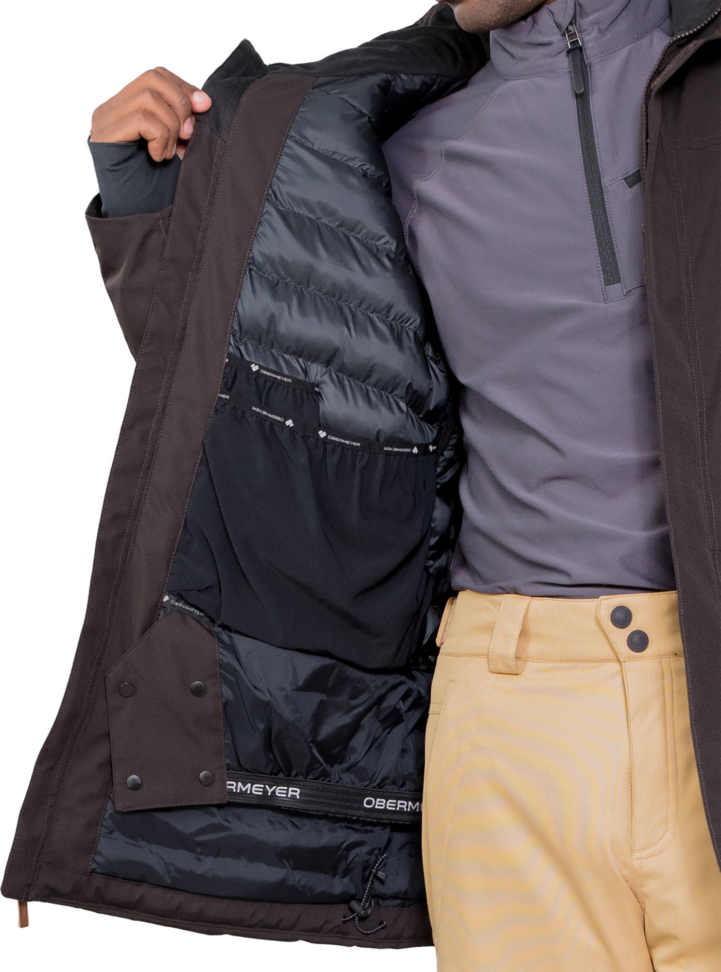 Obermeyer Men's Rideline Faux Fur Jacket product image