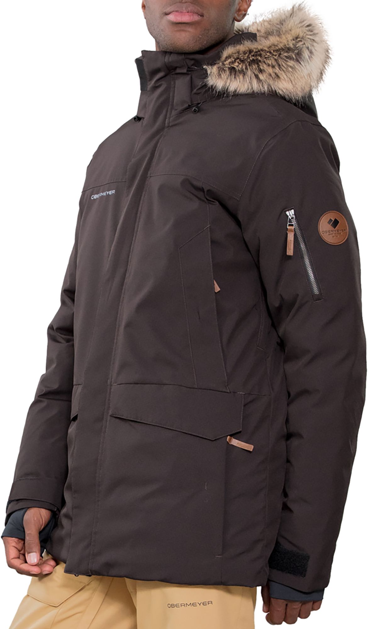 Obermeyer Men's Rideline Faux Fur Jacket product image
