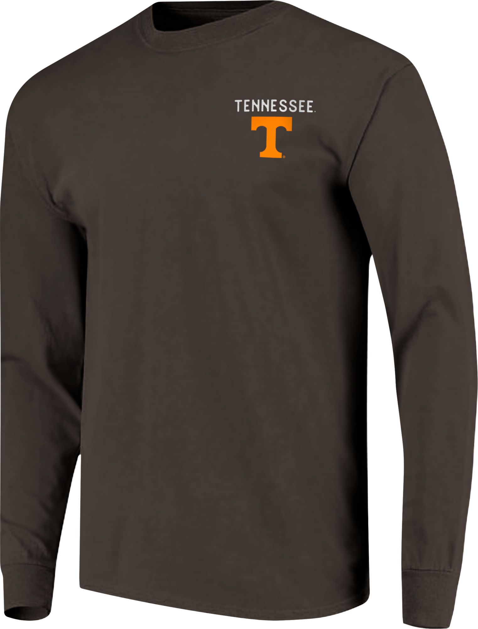 Image One Men's Tennessee Volunteers Brown Hyperlocal Long Sleeve T-Shirt product image