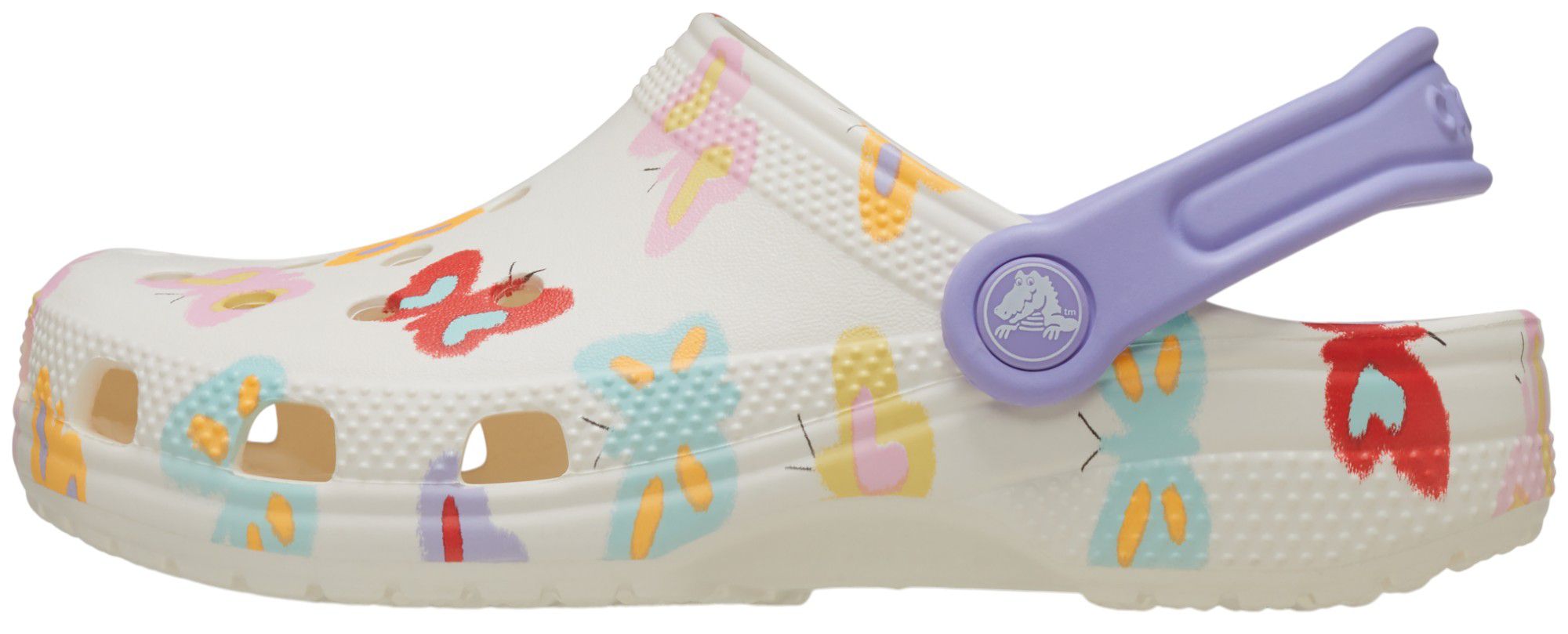 Crocs Toddler Butterfly Classic Clogs product image