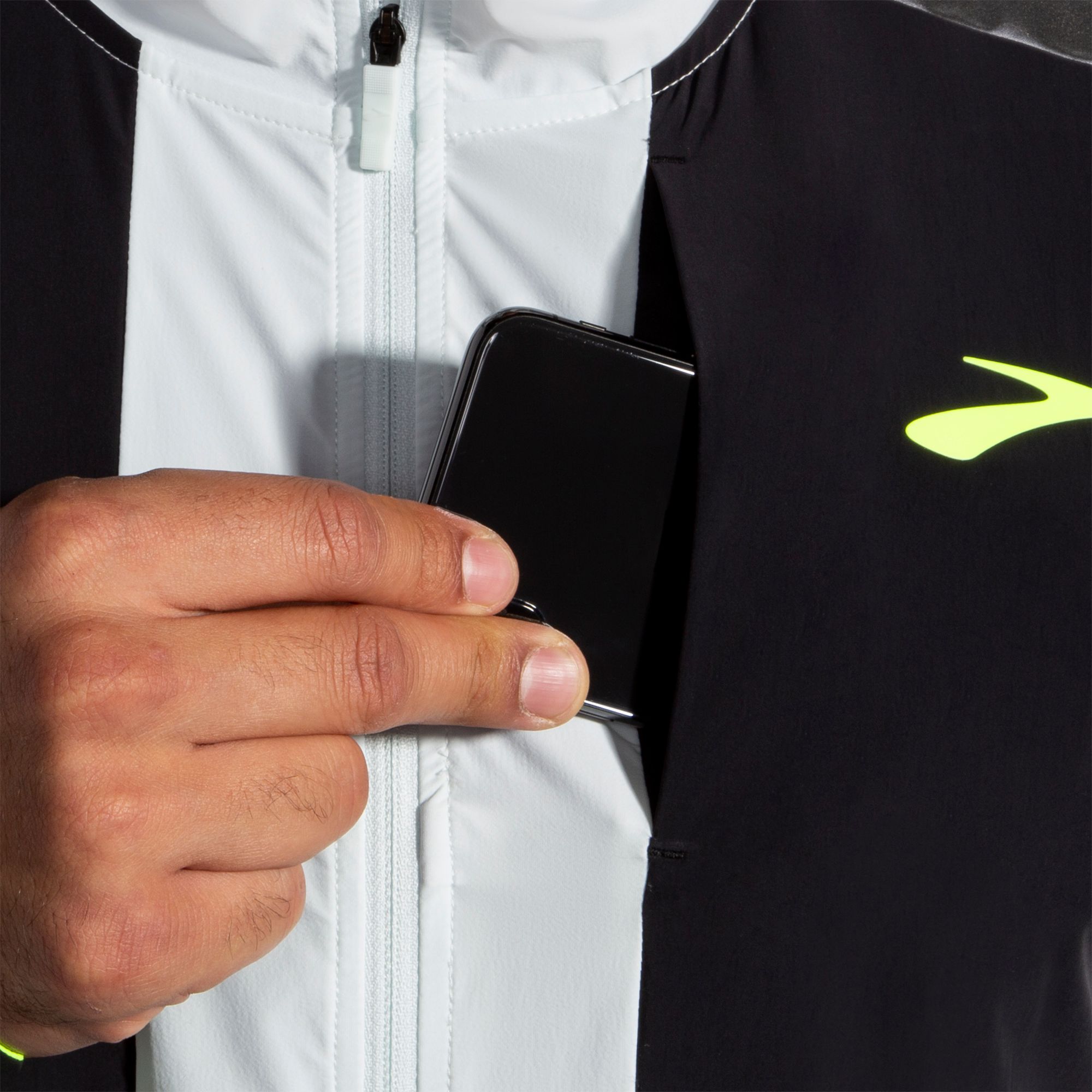 Brooks Men's Run Visible Carbonite Jacket product image