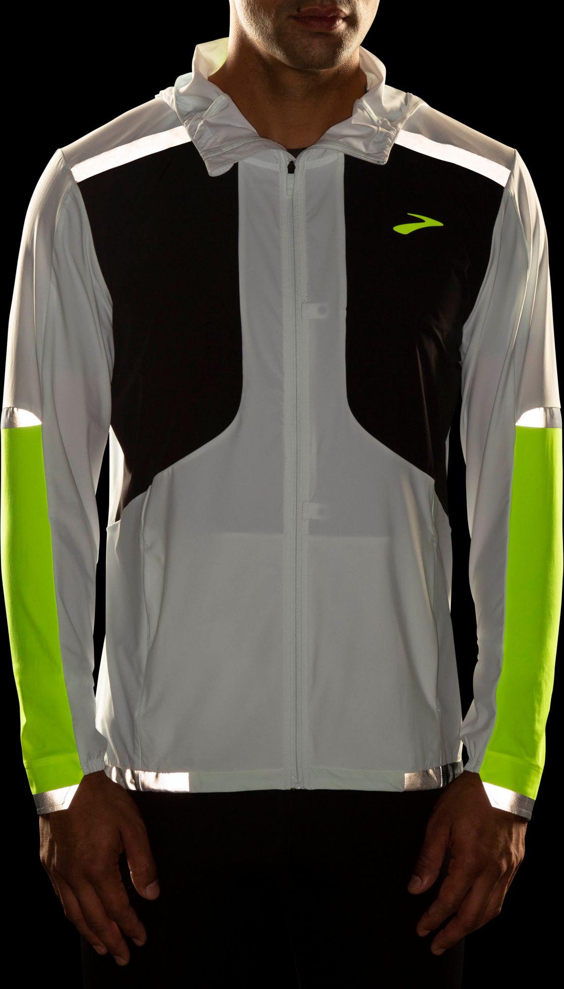 Brooks Men's Run Visible Carbonite Jacket product image