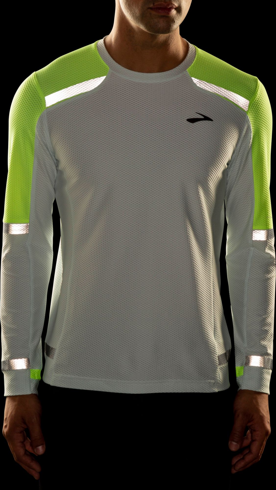 Brooks Men's Run Visible Carbonite Long Sleeve Shirt product image