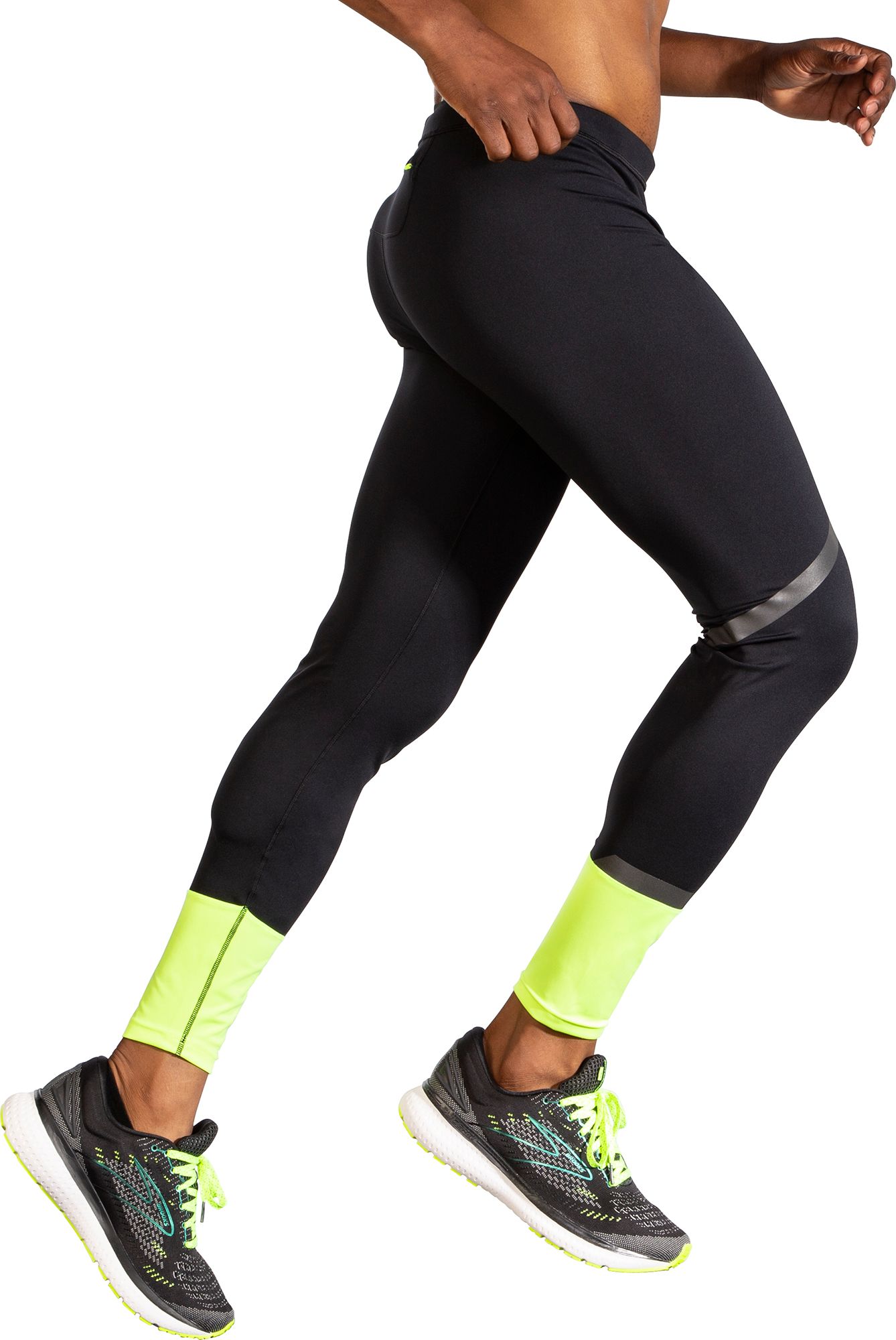 Brooks Men's Run Visible Carbonite Running Tights product image