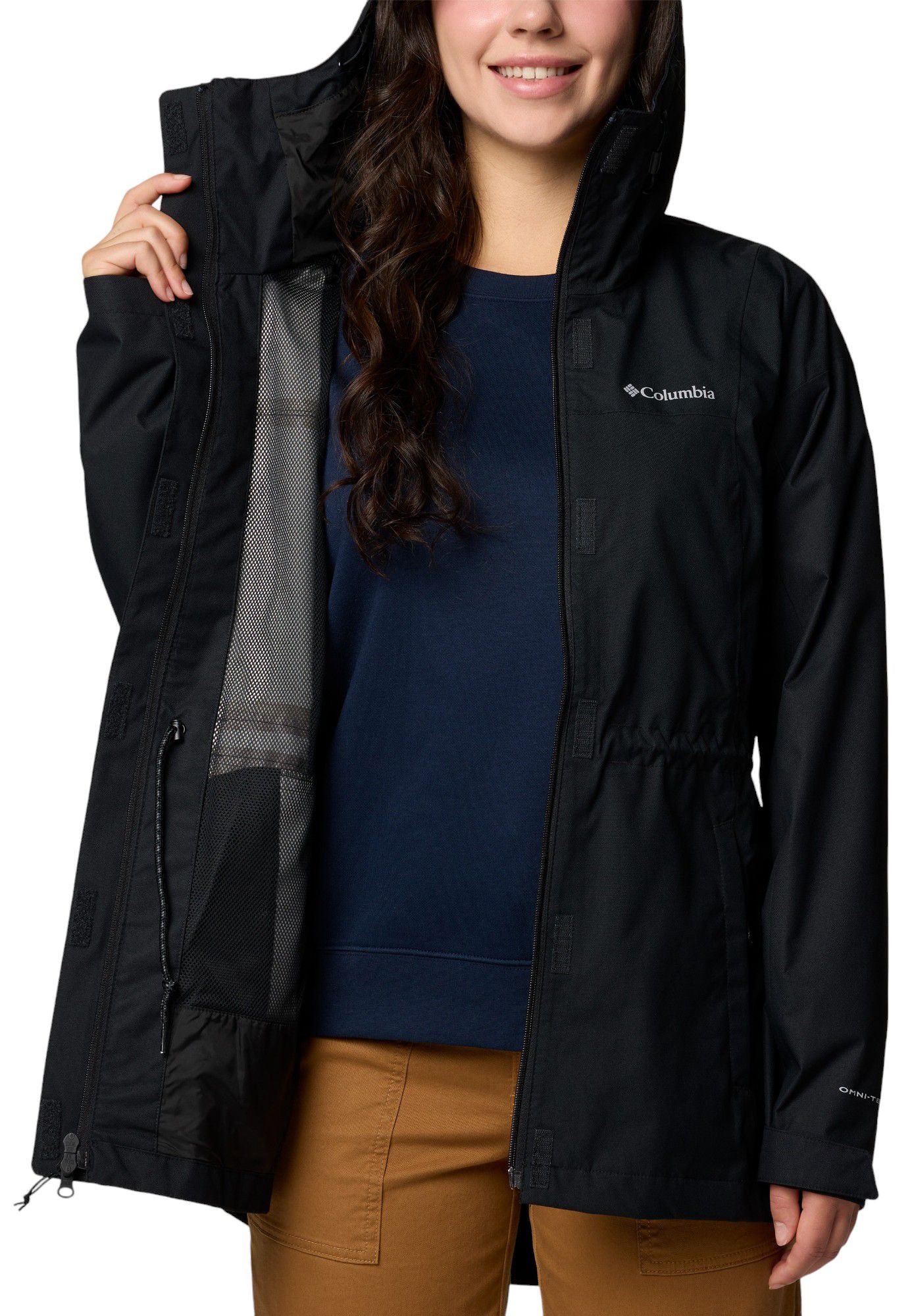 Columbia Women's Hikebound II Long Rain Jacket product image
