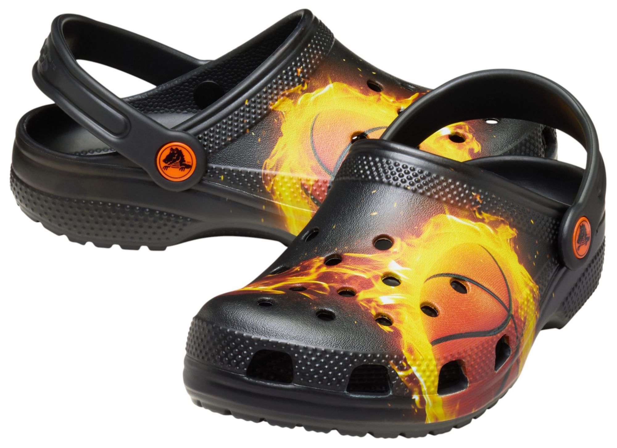Crocs Kids Classic Flaming Basketball Clog product image
